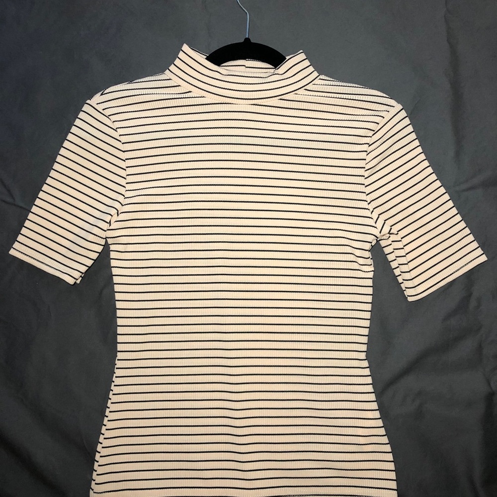 Cute striped T shirt from PrettyLittleThing